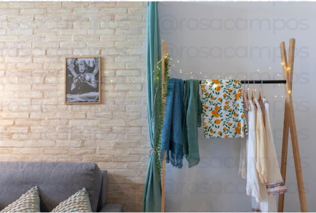 Al5 Seaside Bliss-Stylish Loft Steps From Malvarrosa Valencia Exterior photo