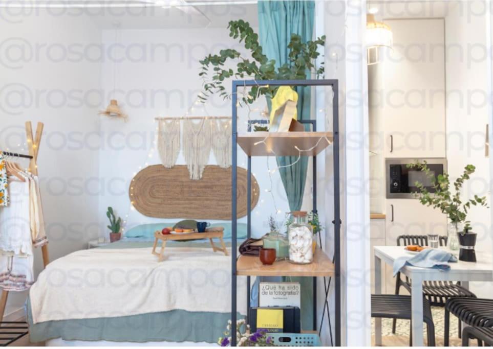 Al5 Seaside Bliss-Stylish Loft Steps From Malvarrosa Valencia Exterior photo