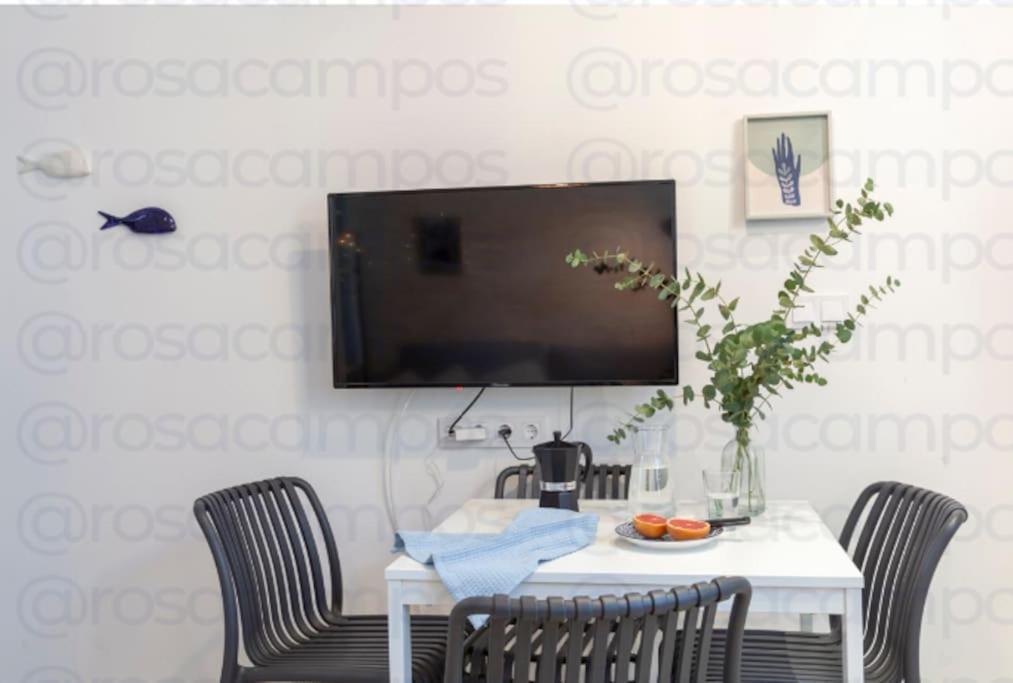 Al5 Seaside Bliss-Stylish Loft Steps From Malvarrosa Valencia Exterior photo